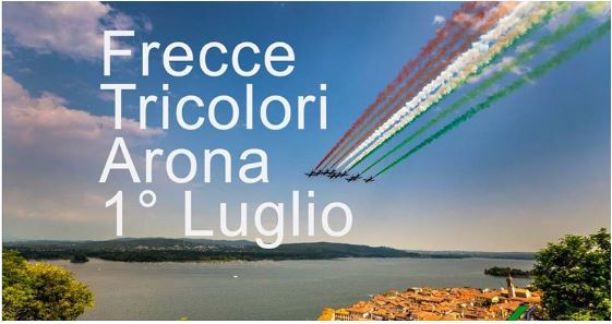 Arrivano le Frecce ad Arona: ecco tutti i dettagli