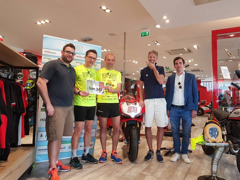 Run4Safety, Daniele Barbone di corsa contro le morti bianche