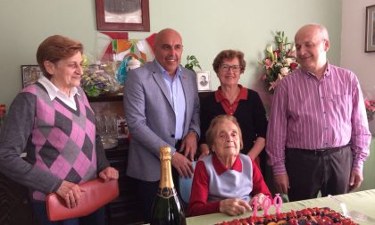 Borgomanero festeggia i cento anni di Angela Barcellini