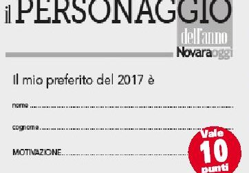 Domani ultimo giorno per consegnare i tagliandi del Personaggio dell'anno di Novaraoggi
