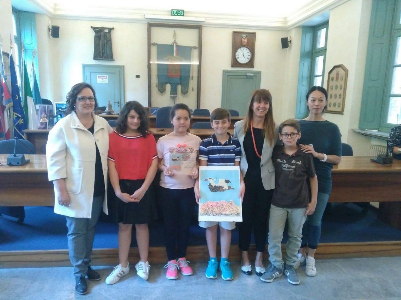 Primaria di Casalvolone premiata in Provincia