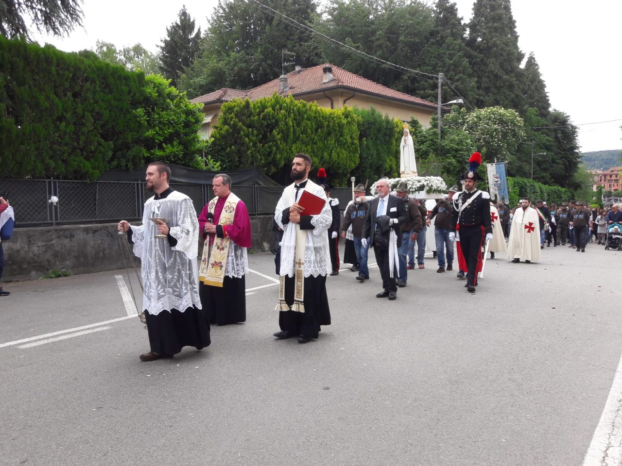 Madonna di Fatima arrivata dal Portogallo a Castelletto