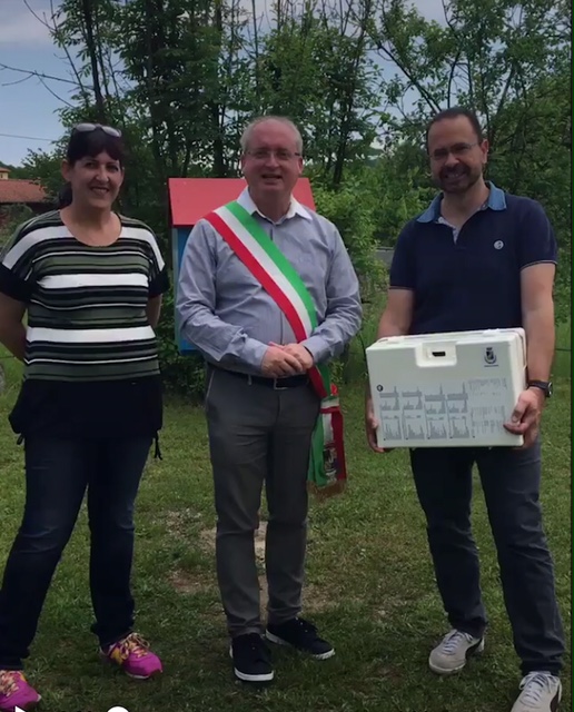 Cassetta pronto soccorso consegnata a Invorio