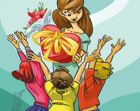 Tanti Auguri Mamma! Sul giornale di domani tutti i messaggini dei vostri bimbi
