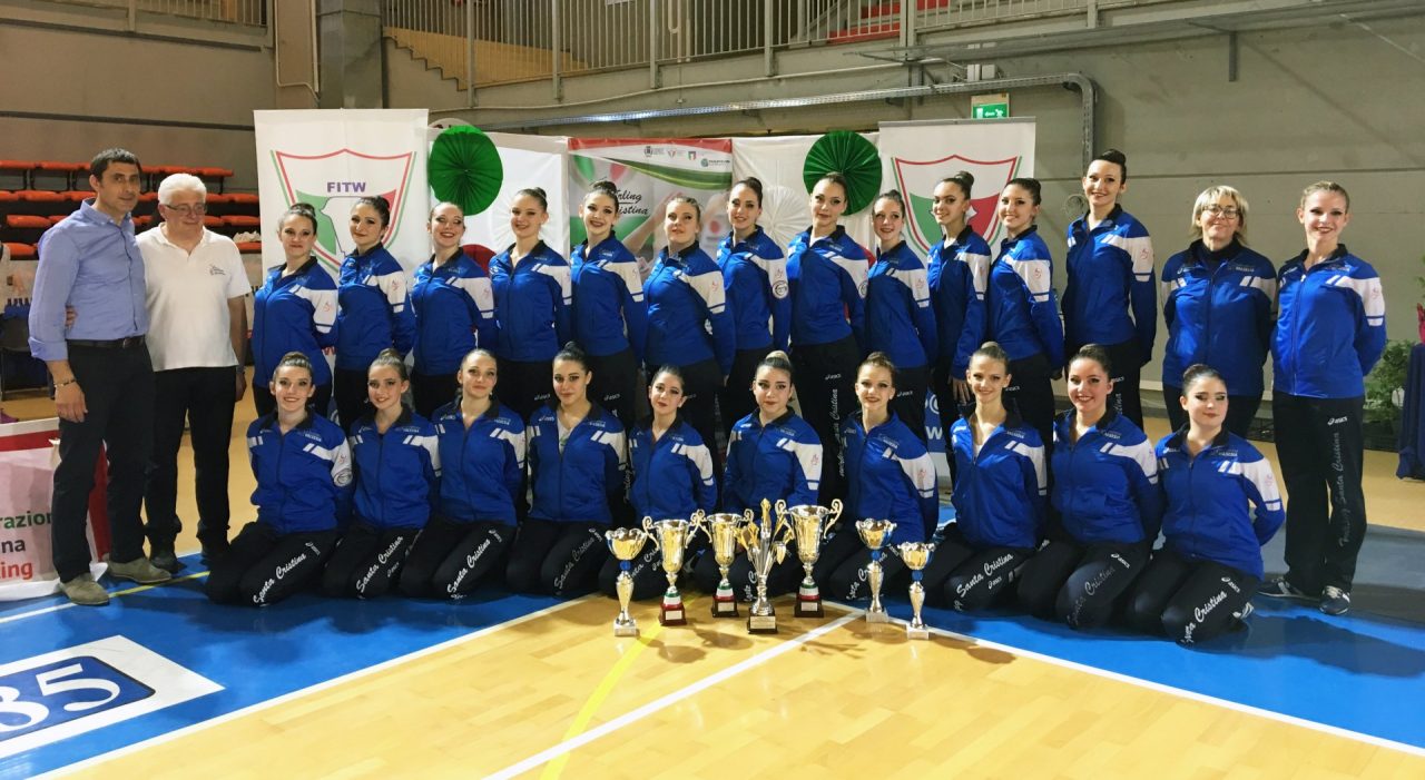 Twirling Santa Cristina, le atlete sul podio alla finale nazionale