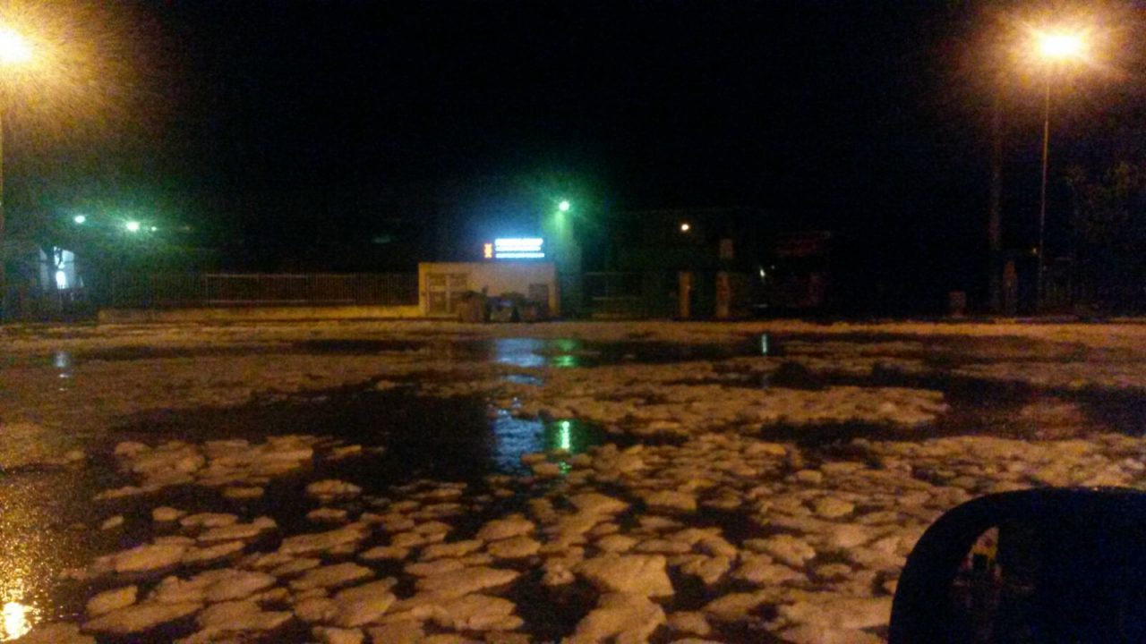 Ondata di grandine: disagi e allagamenti tra Varallo, Divignano e Agrate