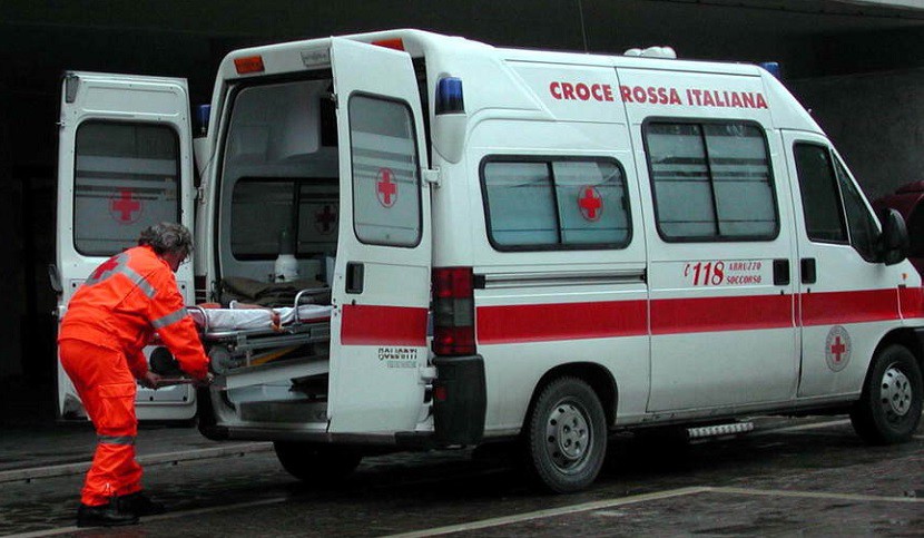 Fiocco rosa in ambulanza!