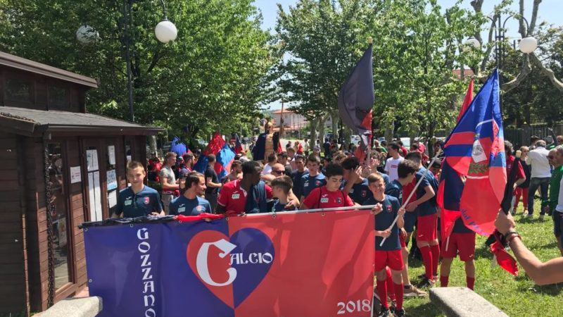Impresa Gozzano, la squadra vola in serie C
