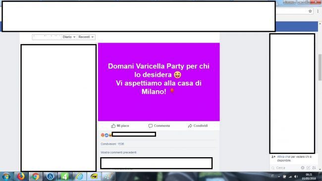 Varicella Party: l’invito shock di una mamma su facebook