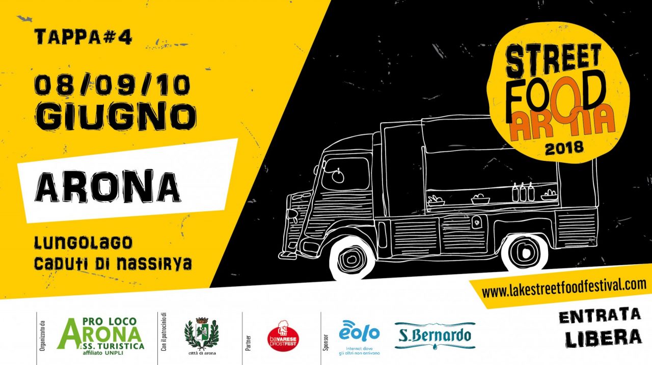 Street food: ad Arona tre giorni a tutto gusto