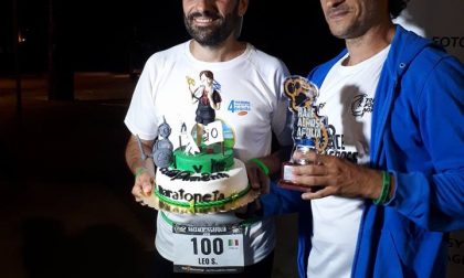 100 ultramaratone per Simone Leo, l'uomo dei record