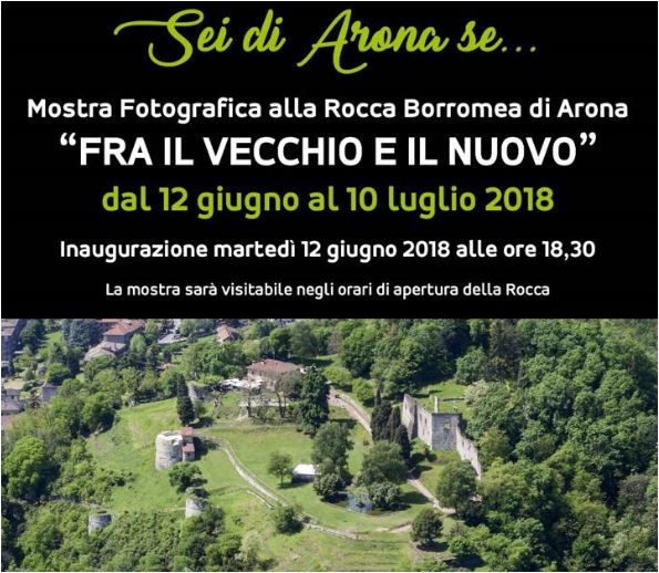 Mostra fotografica in Rocca con il gruppo di “Sei di Arona se”