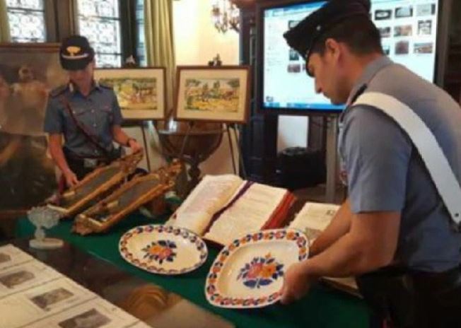 Sgominata banda di ladri di opere d’arte