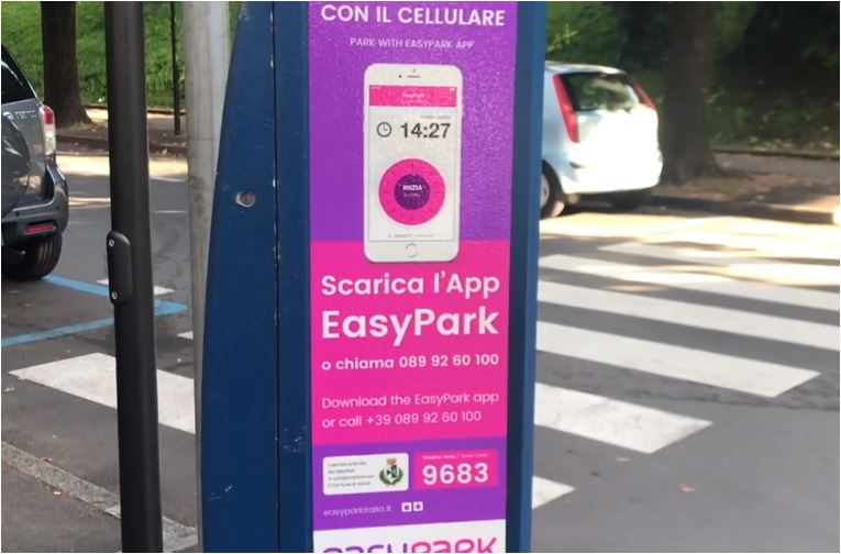 Easy park: anche ad Arona il parcheggio ora si può pagare dal cellulare.