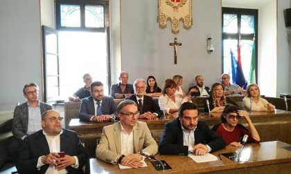 La nuova Giunta Canelli si è presentata in Municipio