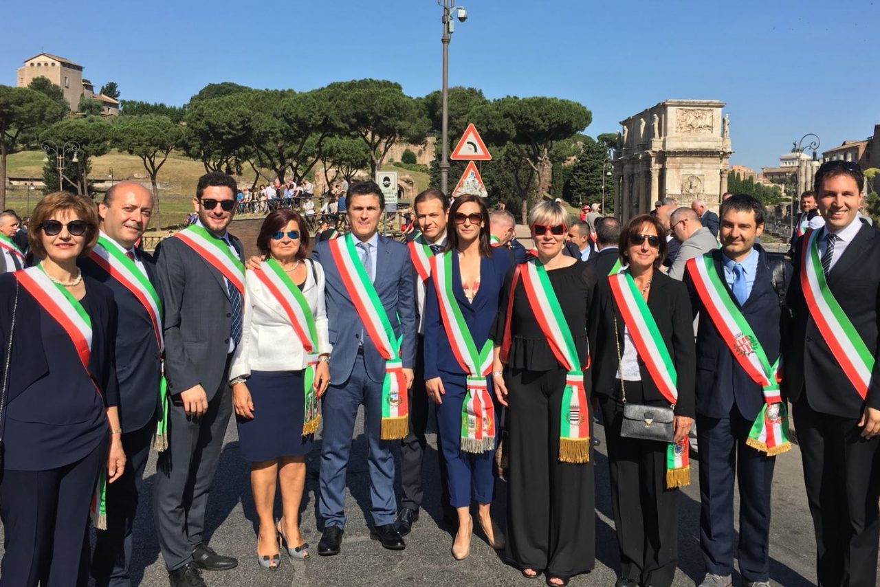 Sindaci piemontesi alla Festa della Repubblica