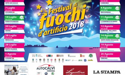 Fuochi d'artificio e Vette d'artificio: ecco il programma