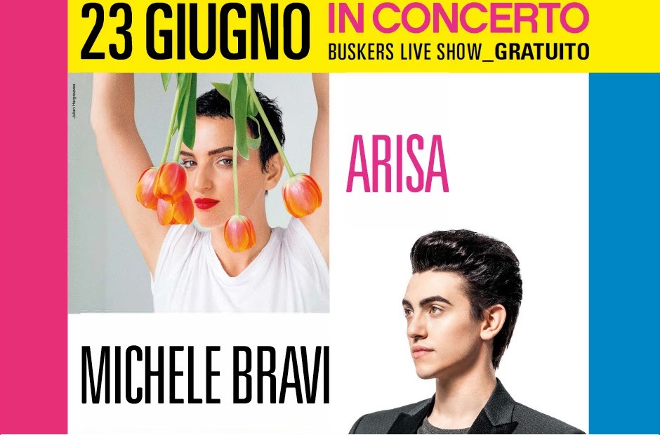 Outlet Vicolungo: oggi Arisa, Michele Bravi e i Soul System