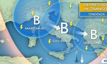 Allerta gialla in Piemonte per forti temporali