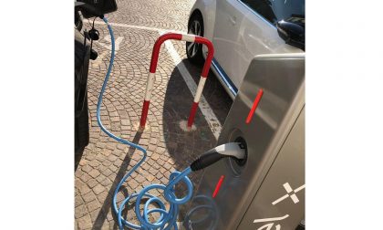 Colonnine ricarica auto elettriche: attive le prime due ad Arona