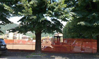 Arona nuovo parcheggio davanti al cimitero
