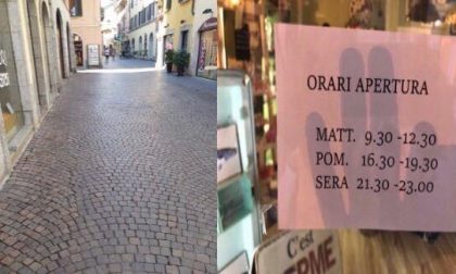 Sindaco Gusmeroli: "Negozi del Corso, aprite alla sera in estate"