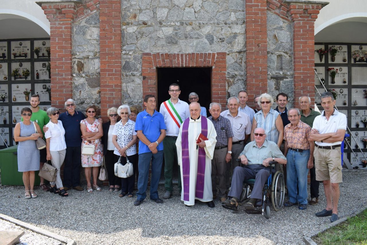 Dedicata una lapide per don Giovanni Cavagna