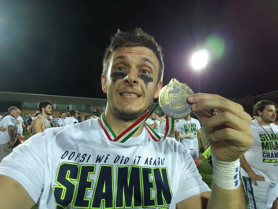 Football americano novarese campione d’Italia