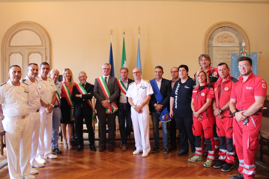 Lago sicuro con la Guardia costiera