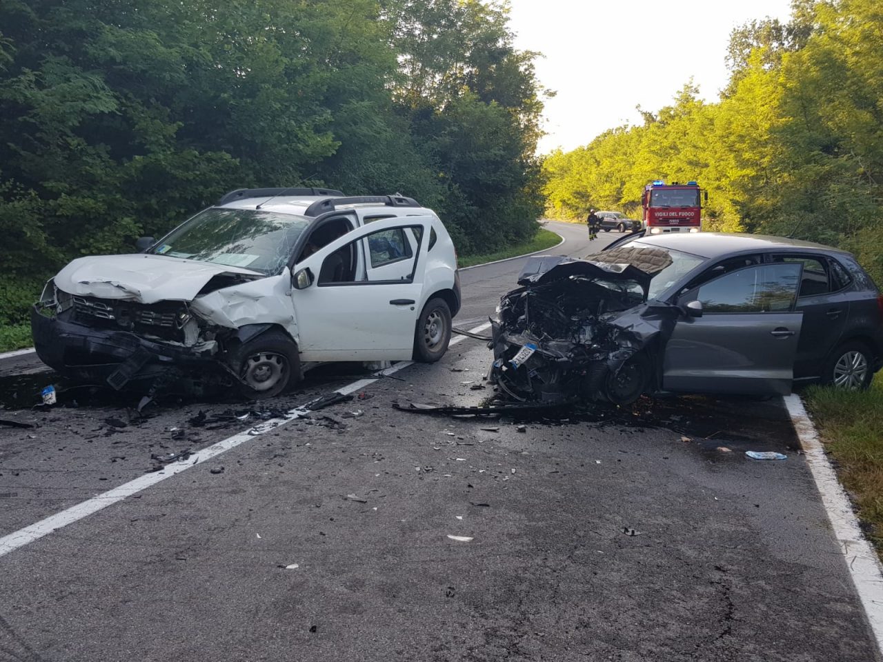 Incidente nel borgomanerese: quattro i feriti