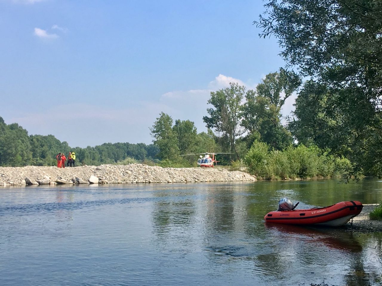Tragedia nel fiume Ticino, annegata una donna