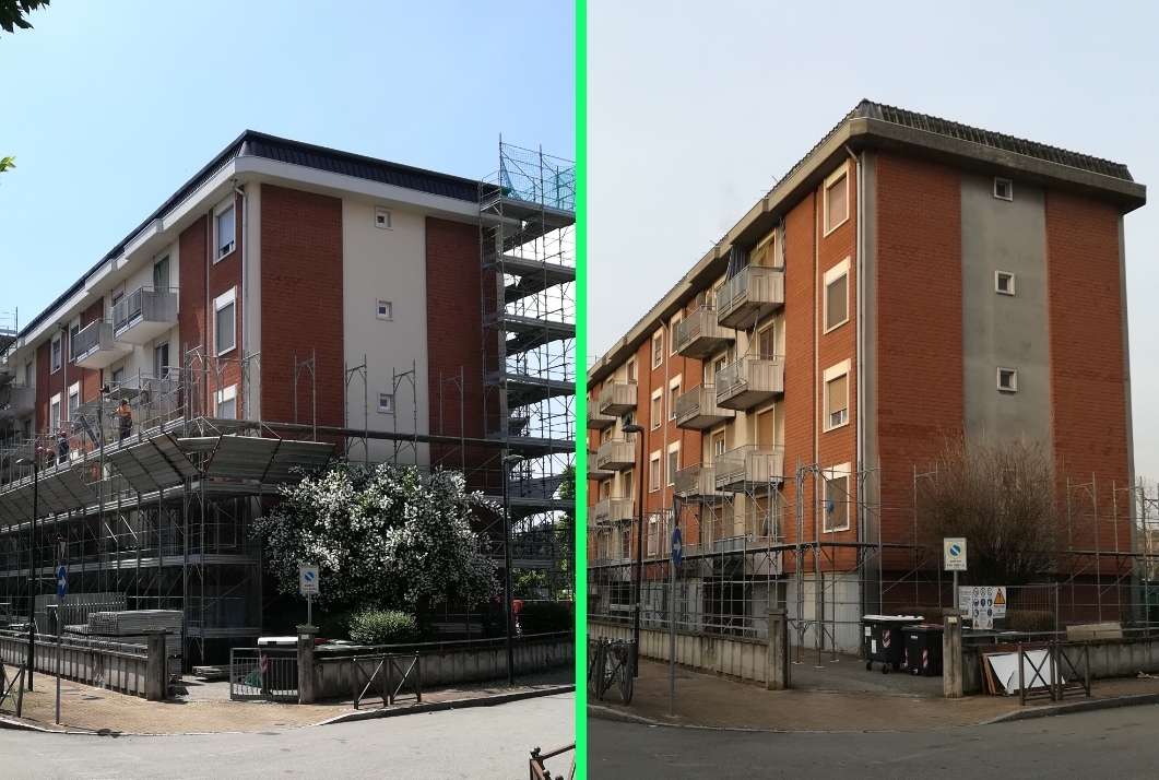 Rimozione dell’eternit, completati i primi cantieri nelle palazzine Atc di Novara