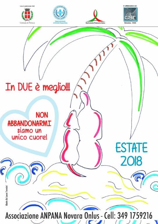Abbandono degli animali: la campagna “In due è meglio!”