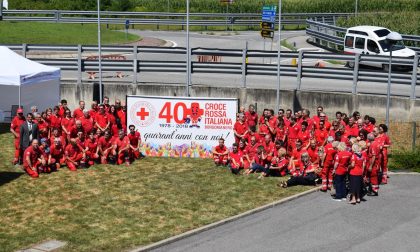Croce rossa in festa a Borgomanero per i 40 anni