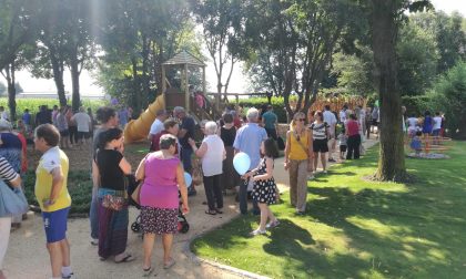 Inaugurato parchetto per i bambini