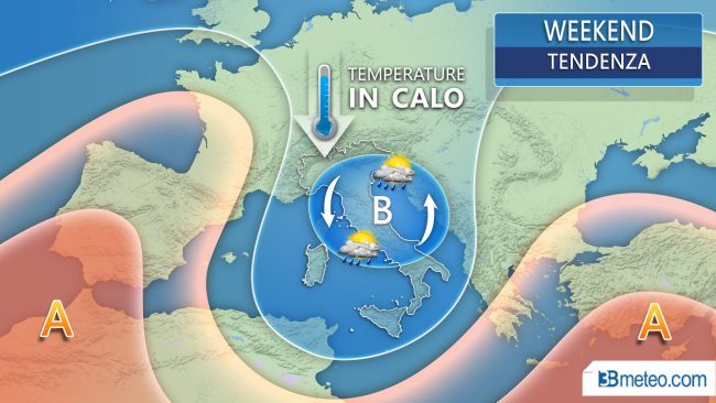 Autunno alle porte: piogge e vento nel weekend