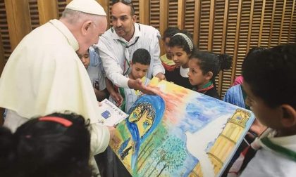 Bimbi Saharawi accolti dal Papa