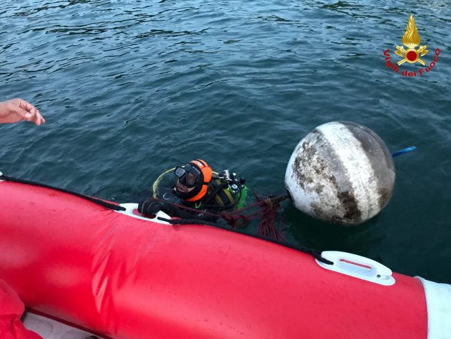 Morto uomo disperso dopo una tempesta nel lago Maggiore