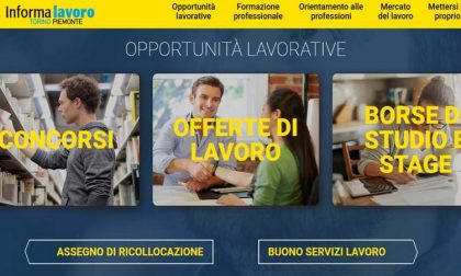 Lavoro: offerte in tutto il piemonte