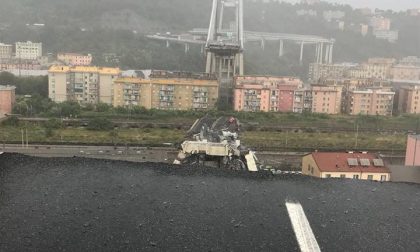 Soccorsi a Genova anche dal Piemonte