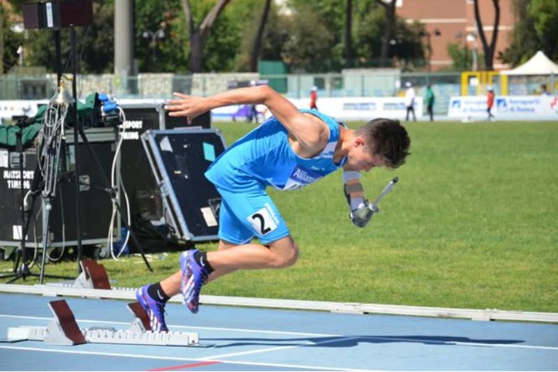 Riccardo Bagaini è argento ai campionati paralimpici di Berlino
