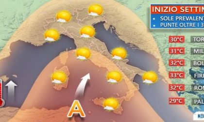 Caldo come a luglio, colpo di coda dell’estate
