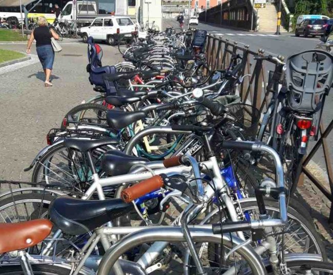 posteggi bici stazione novara