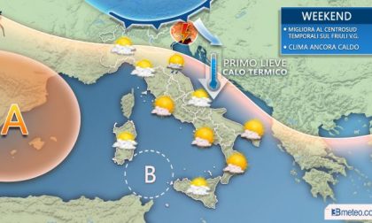 Stop al caldo: arriva l’autunno