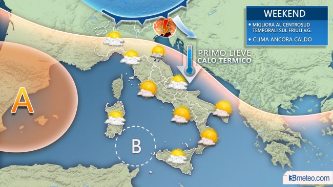 Stop al caldo: arriva l’autunno