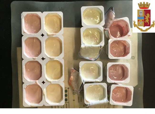 Consegna yogurt variegato all’hashish, arrestato a Torino