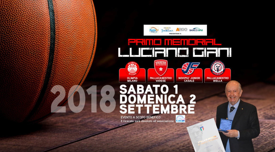 Basket memorial grande basket a Castelletto