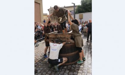 Maggiora al terzo posto nel palio delle botti in Trentino