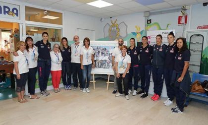Pediatria, inaugurata la nuova aula polivalente