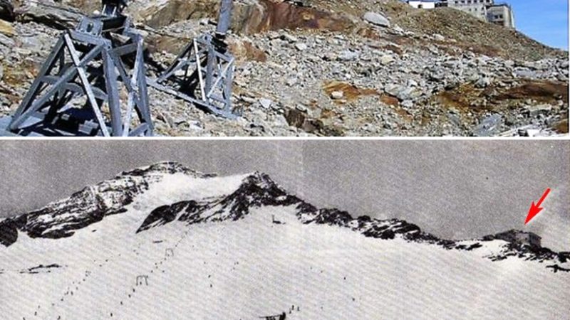 Addio ghiacciaio a Indren: restano solo rocce